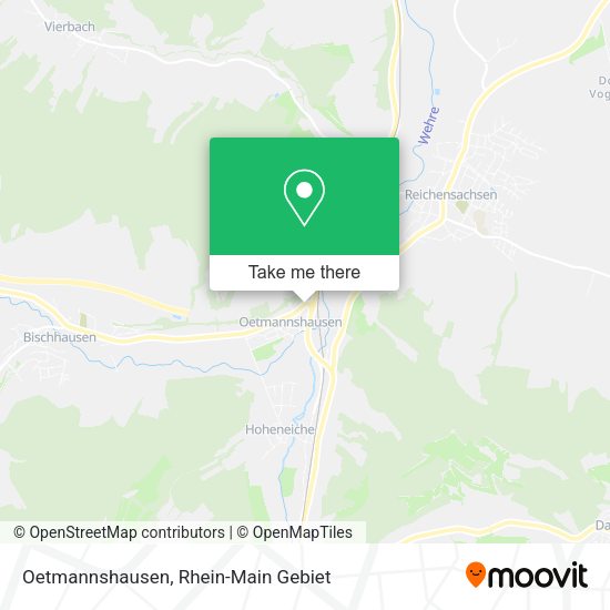 Карта Oetmannshausen