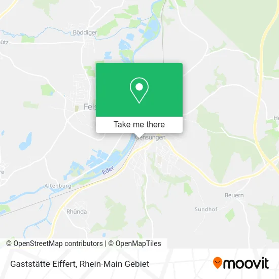 Карта Gaststätte Eiffert