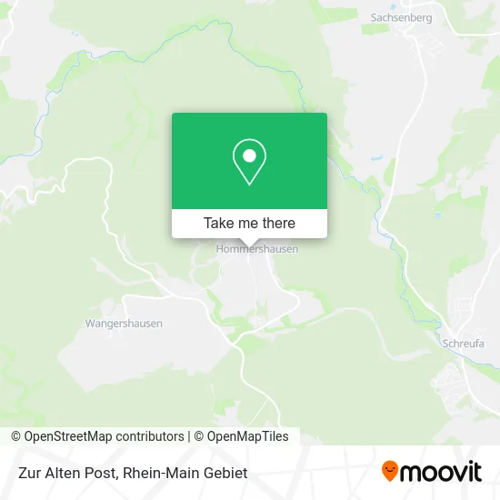Карта Zur Alten Post