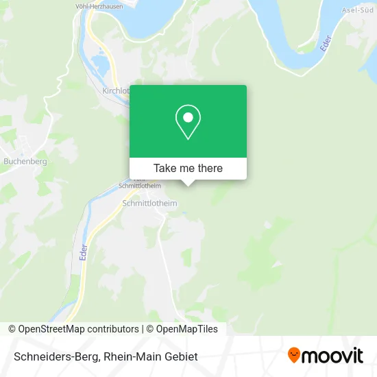 Карта Schneiders-Berg