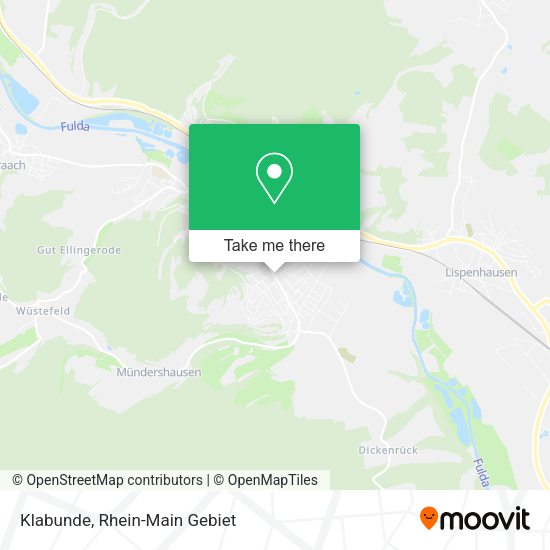 Карта Klabunde
