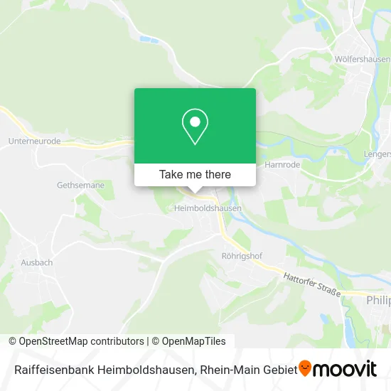 Карта Raiffeisenbank Heimboldshausen