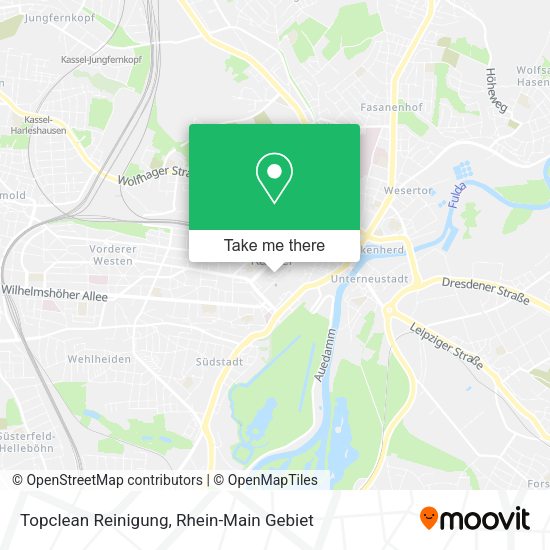 Карта Topclean Reinigung