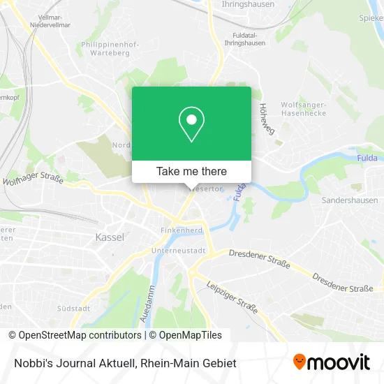 Карта Nobbi's Journal Aktuell