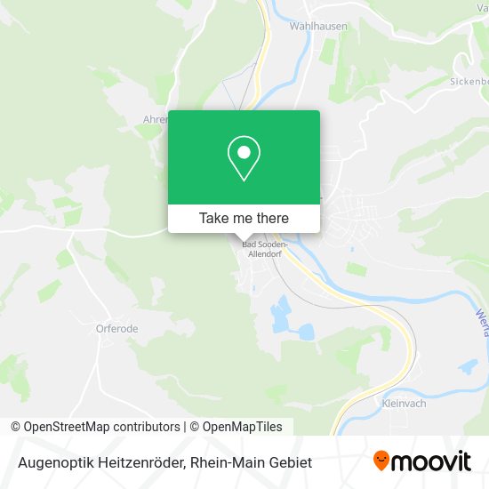 Карта Augenoptik Heitzenröder