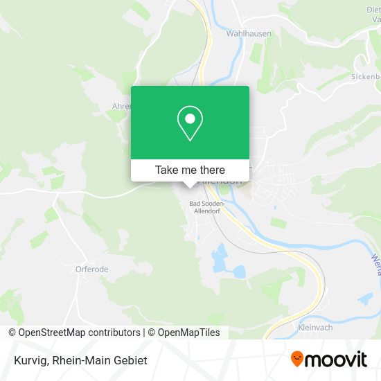 Карта Kurvig