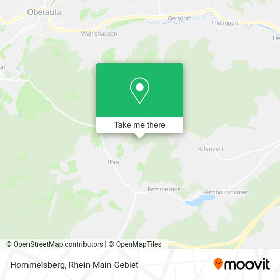 Карта Hommelsberg