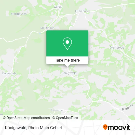 Карта Königswald