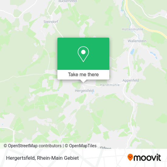 Карта Hergertsfeld