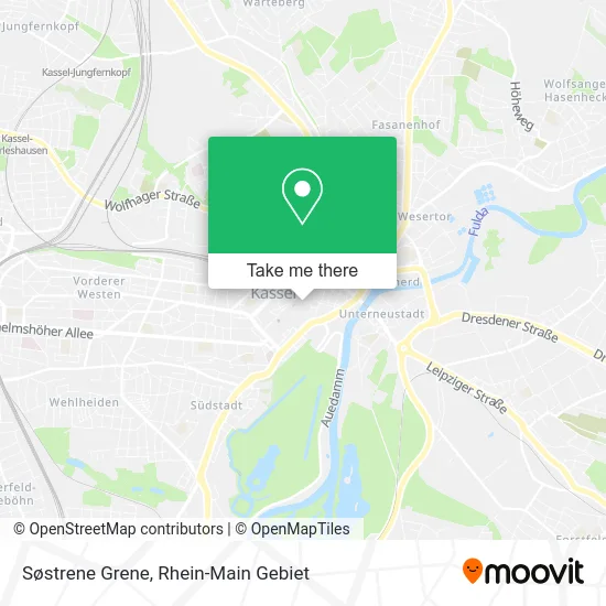 Карта Søstrene Grene