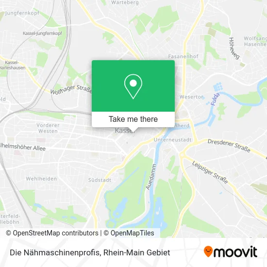 Карта Die Nähmaschinenprofis