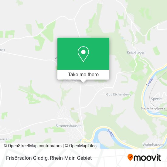 Карта Frisörsalon Gladig