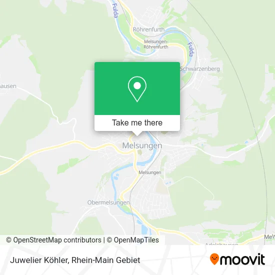 Карта Juwelier Köhler