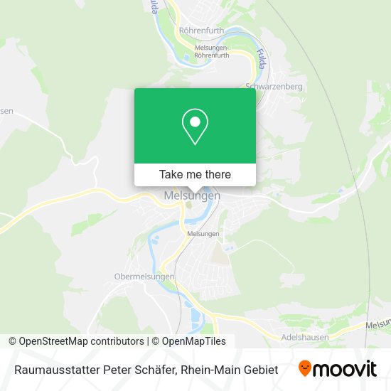 Карта Raumausstatter Peter Schäfer