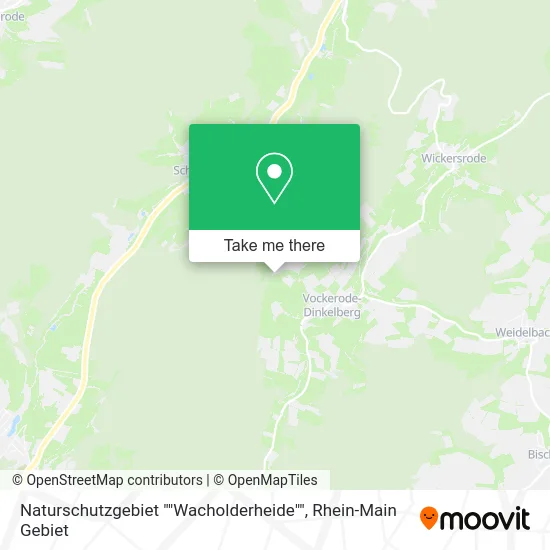 Карта Naturschutzgebiet ""Wacholderheide""