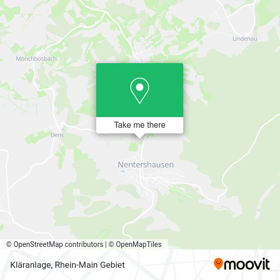 Карта Kläranlage