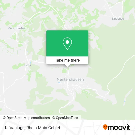 Карта Kläranlage