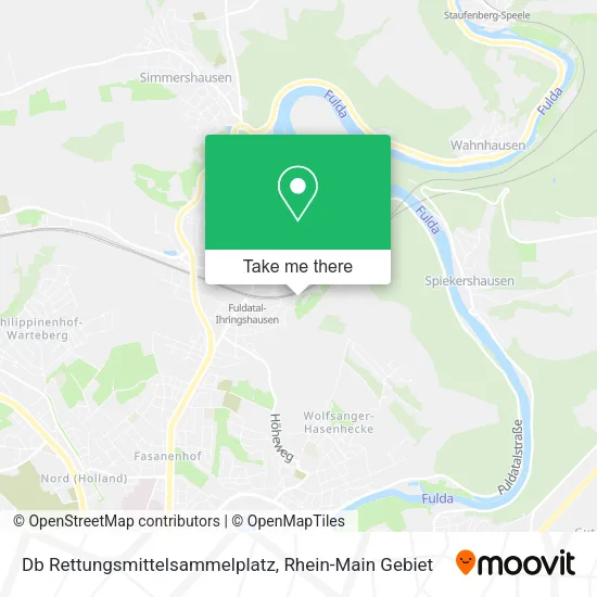 Карта Db Rettungsmittelsammelplatz