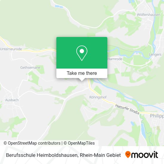 Карта Berufsschule Heimboldshausen