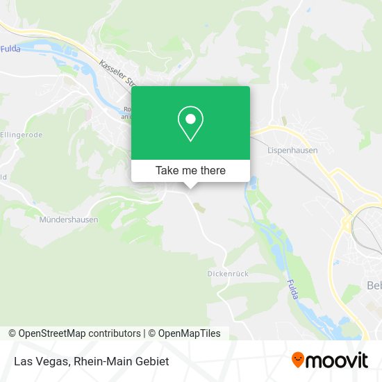 Карта Las Vegas