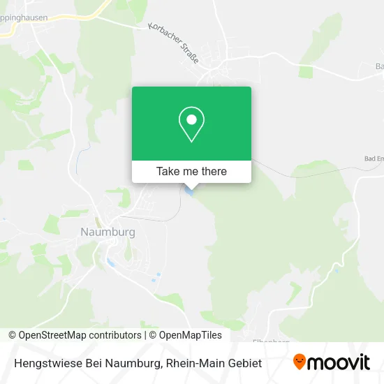 Карта Hengstwiese Bei Naumburg