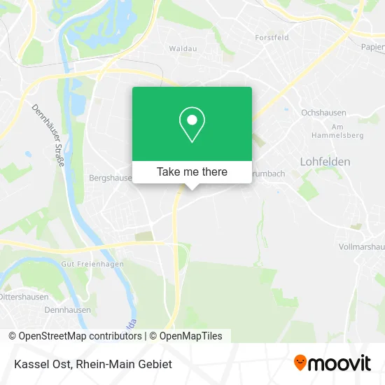 Карта Kassel Ost