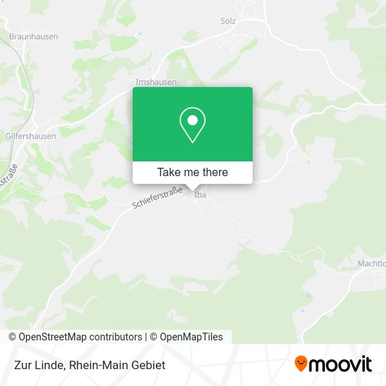 Карта Zur Linde