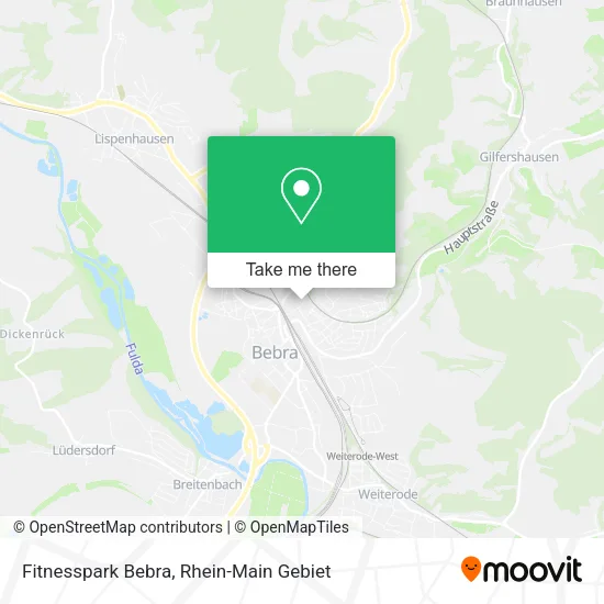 Карта Fitnesspark Bebra