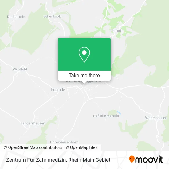 Карта Zentrum Für Zahnmedizin