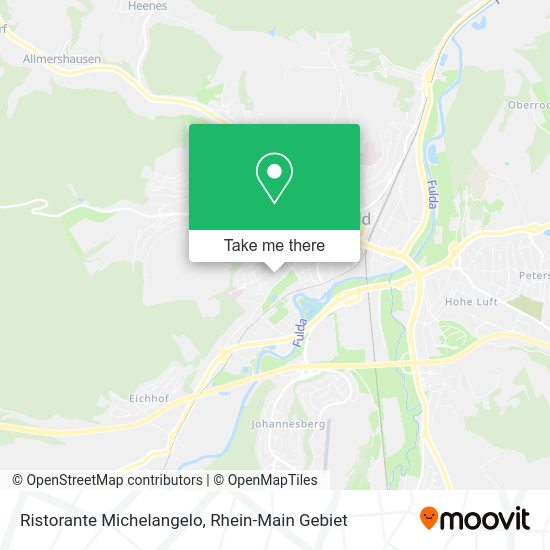 Карта Ristorante Michelangelo