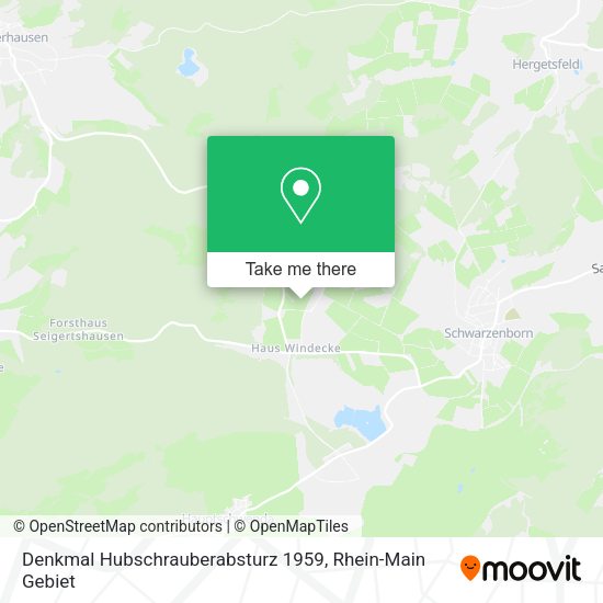 Карта Denkmal Hubschrauberabsturz 1959