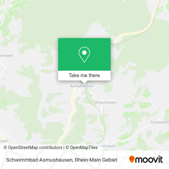 Карта Schwimmbad-Asmushausen