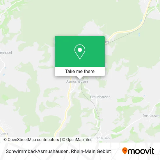 Карта Schwimmbad-Asmushausen