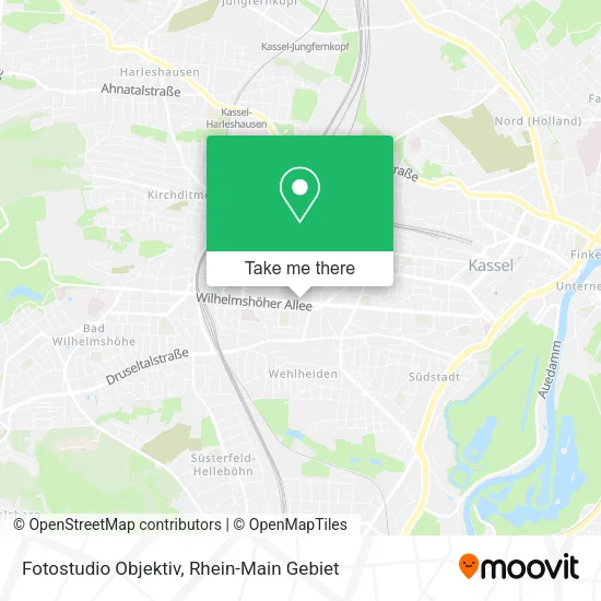 Карта Fotostudio Objektiv
