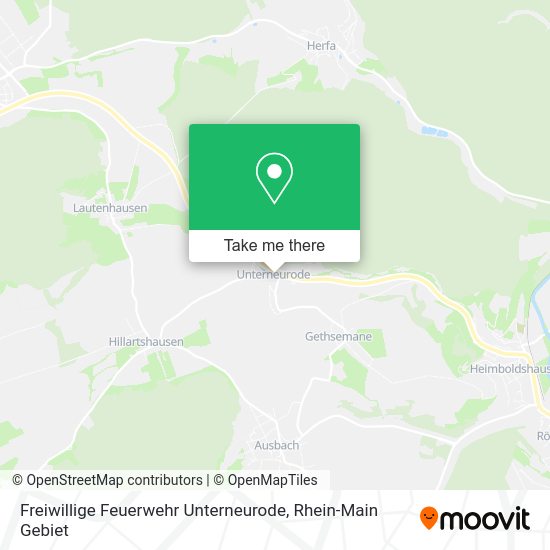 Карта Freiwillige Feuerwehr Unterneurode