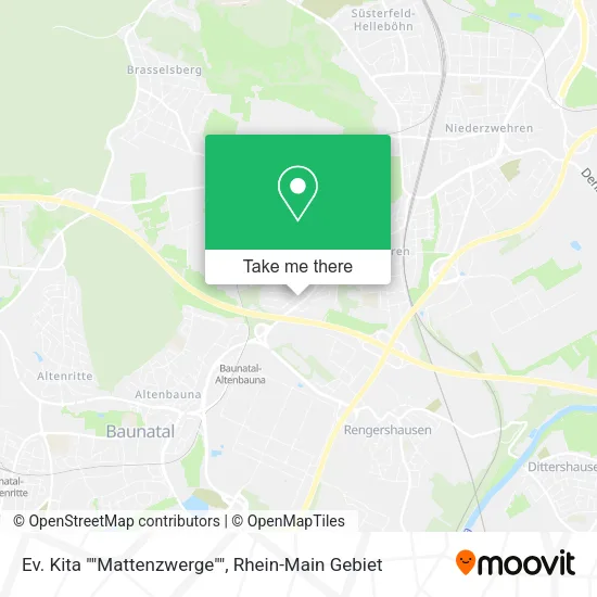 Карта Ev. Kita ""Mattenzwerge""