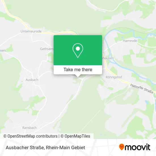 Карта Ausbacher Straße