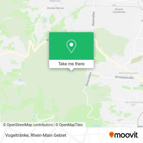 Карта Vogeltränke
