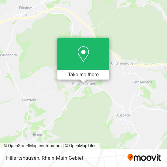 Карта Hillartshausen