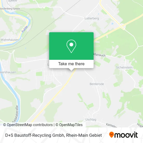 Карта D+S Baustoff-Recycling Gmbh