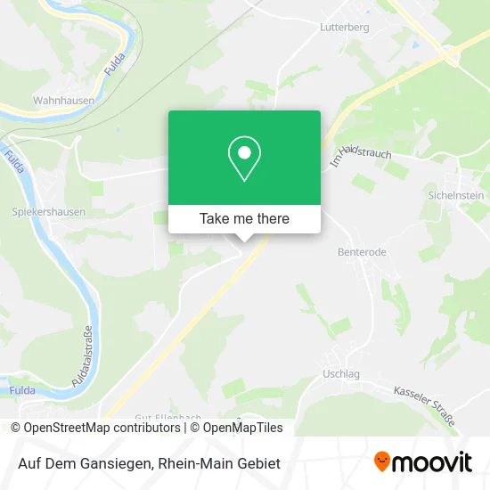 Карта Auf Dem Gansiegen