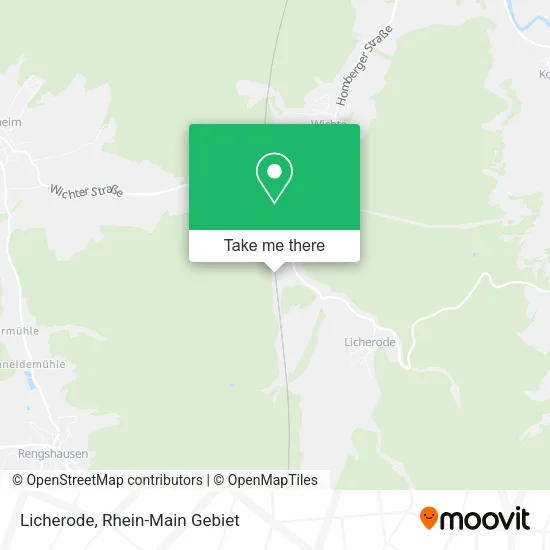 Карта Licherode