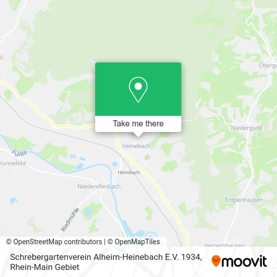 Schrebergartenverein Alheim-Heinebach E.V. 1934 map