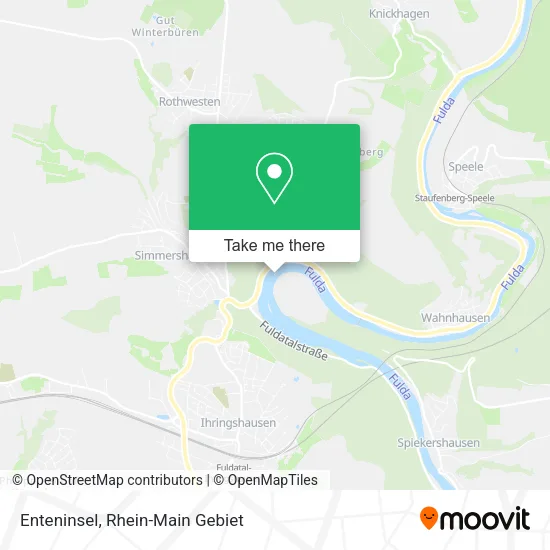 Карта Enteninsel