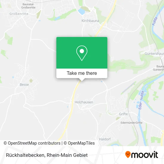 Карта Rückhaltebecken