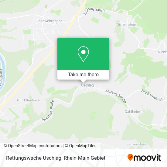 Карта Rettungswache Uschlag