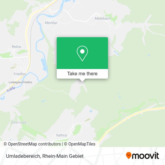 Карта Umladebereich