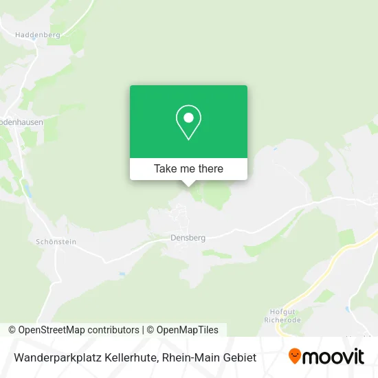 Карта Wanderparkplatz Kellerhute