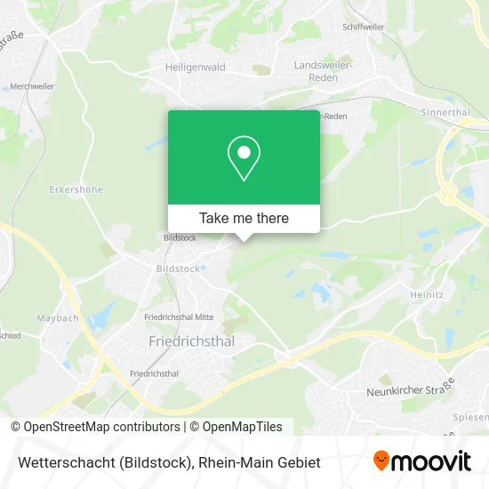 Карта Wetterschacht (Bildstock)
