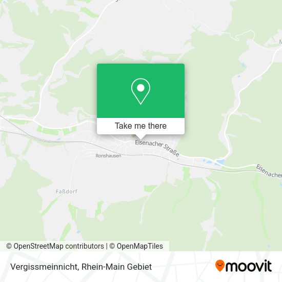 Карта Vergissmeinnicht